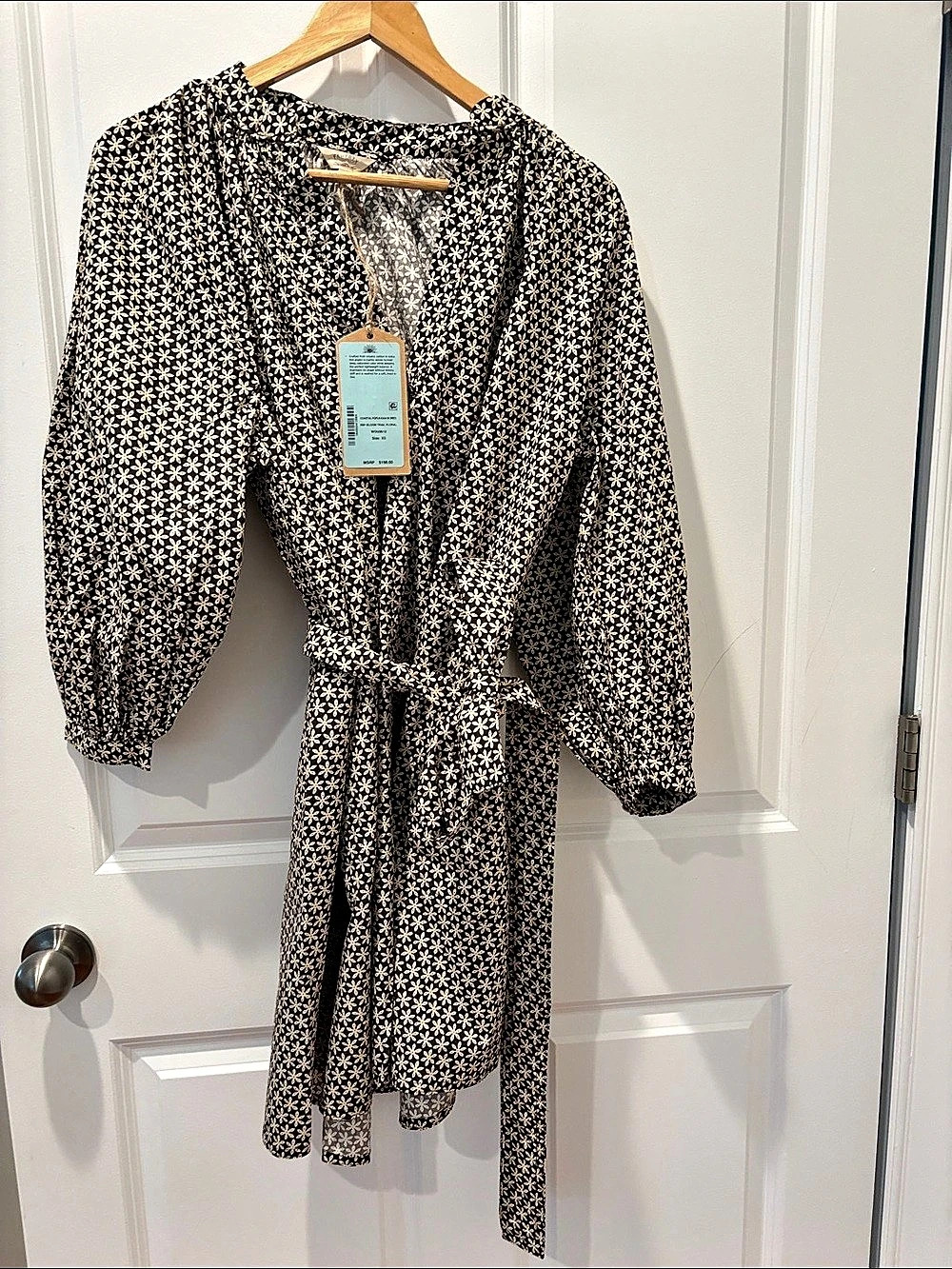 Faherty Floral Mini Dress Size XS NWT